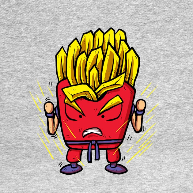 Fries Super Saiyan by Anime Gadgets